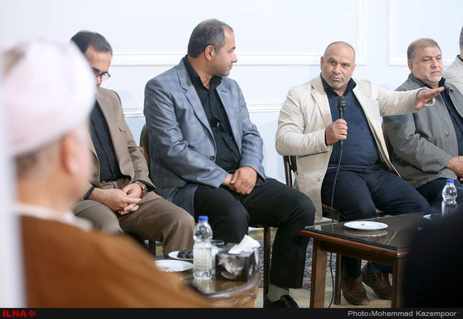 دیدار جمعی از جانبازان هشت سال دفاع مقدس دفتر مجمع تشخیص مصلحت نظام ب