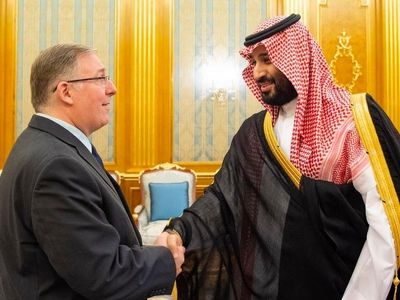 دیدار بن سلمان با رئیس هیأت رهبران مسیحیت انجیلی