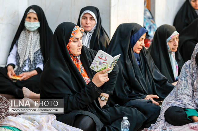 قرائت دعای «عرفه» - امام زاده صالح تهران