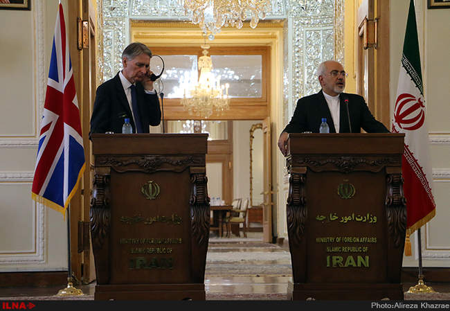 دیدار وزرای خارجه ایران و انگلیس