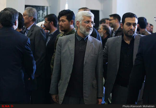 مراسم ترحیم پدر سردار سلیمانی