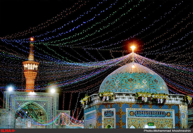 آذین بندی حرم مطهر امام رضا (ع)