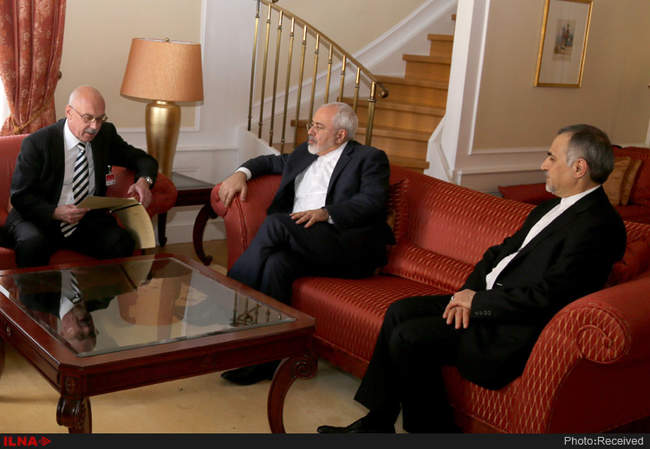 دیدارهای شب گذشته ظریف با اعضای 1+5