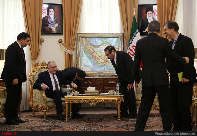 دیدار علی شمخانی با وزیر امور خارجه آذربایجان