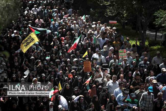 راهپیمایی خشم و نصر و تشییع شهدا در اصفهان