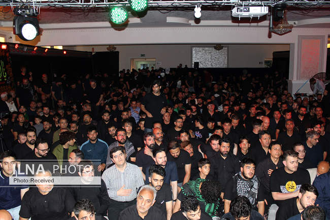 مراسم شب عاشورا سید و سالارشهیدان در لاهه هلند