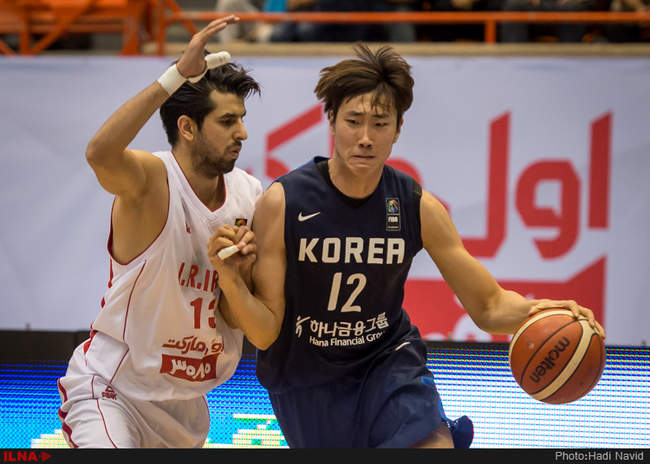 دیدار نهایی مسابقات فیبا آسیا چلنج ۲۰۱۶ /ایران - کره جنوبی