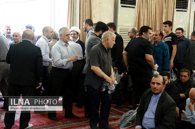 مراسم ختم مادر احمد مسجدجامعی