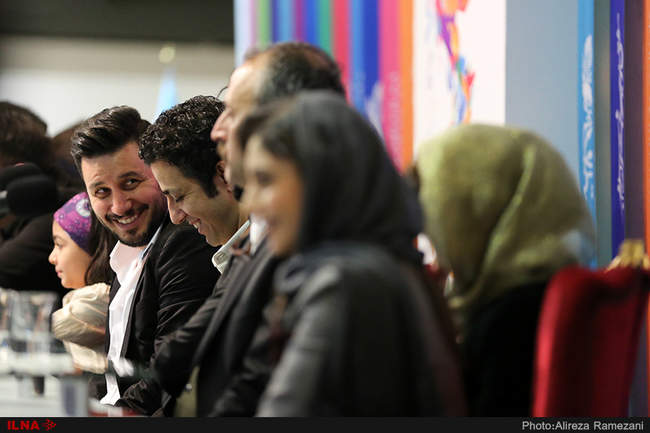 دهمین روز جشنواره فیلم فجر با حضور عوامل فیلم های حمال طلا و رد خون