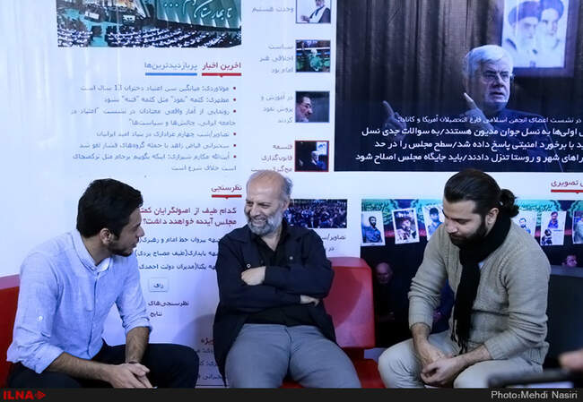 بازدید علیرضا محجوب رئیس فراکسیون کارگری مجلس ازنمایشگاه مطبوعات و خبرگزاری‌ها 