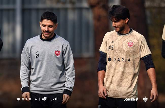 تصاویری از تمرین امروز پرسپولیس