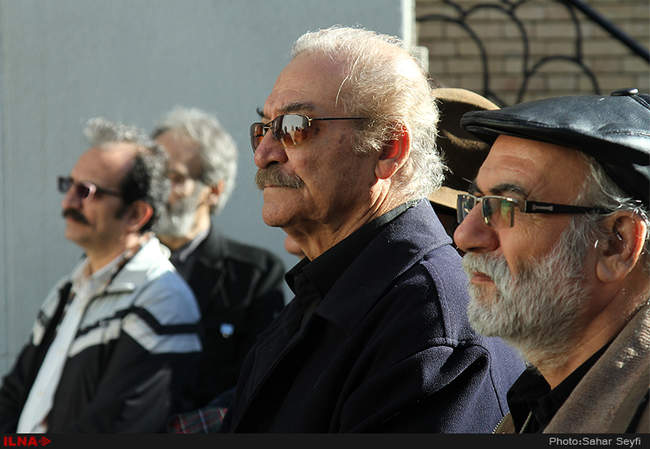 مراسم تشییع پیکر زنده‌یاد «محمد زرین‌دست»
