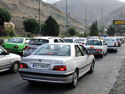 ترافیکِ نیمه سنگین در محدوده رودبار/۹ محور دارای ترافیک پرحجم و روان