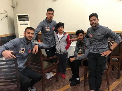هانی نوروزی در اردوی پرسپولیس(عکس)