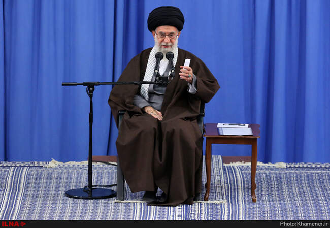 دیدار معلمان و فرهنگیان با رهبر انقلاب اسلامی 