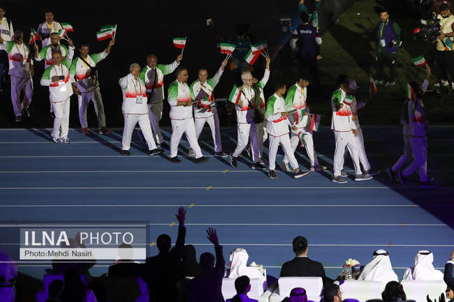 مراسم افتتاحیه پنجمین دوره بازی‌های پاراآسیایی جوانان - امارات