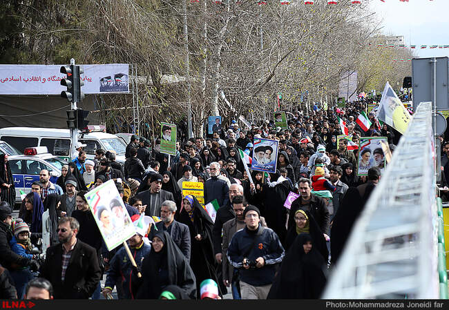 راهپیمایی یوم الله 22 بهمن/14