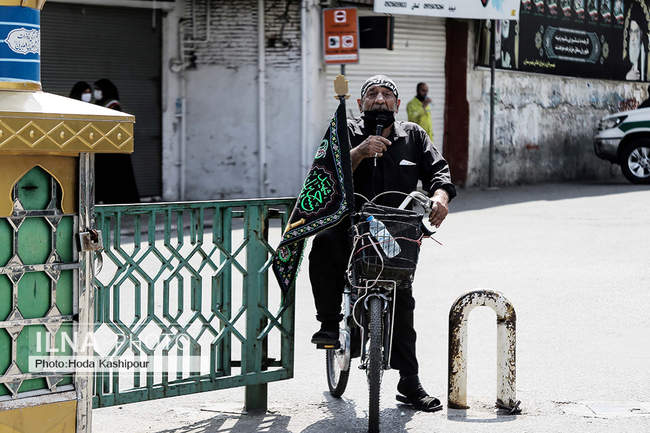 عزاداری و برگزاری نماز ظهر روز عاشورای اباعبدالله‌الحسین (ع) در ساری