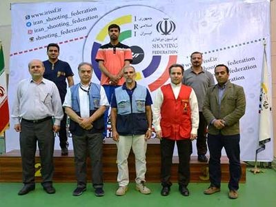 هفته سوم لیگ برتر تیراندازی مردان به پایان رسید