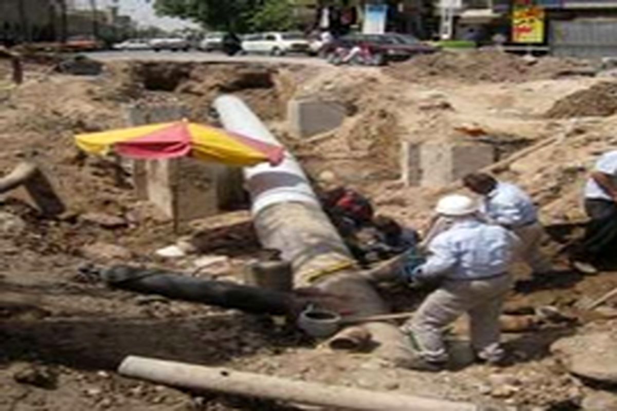 ۶ کیلومتر از شبکه آب و فاضلاب شهر جوانرود بازسازی شد
