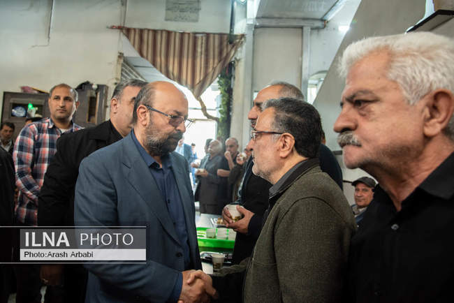 مراسم تشییع محمد تاجزاده 