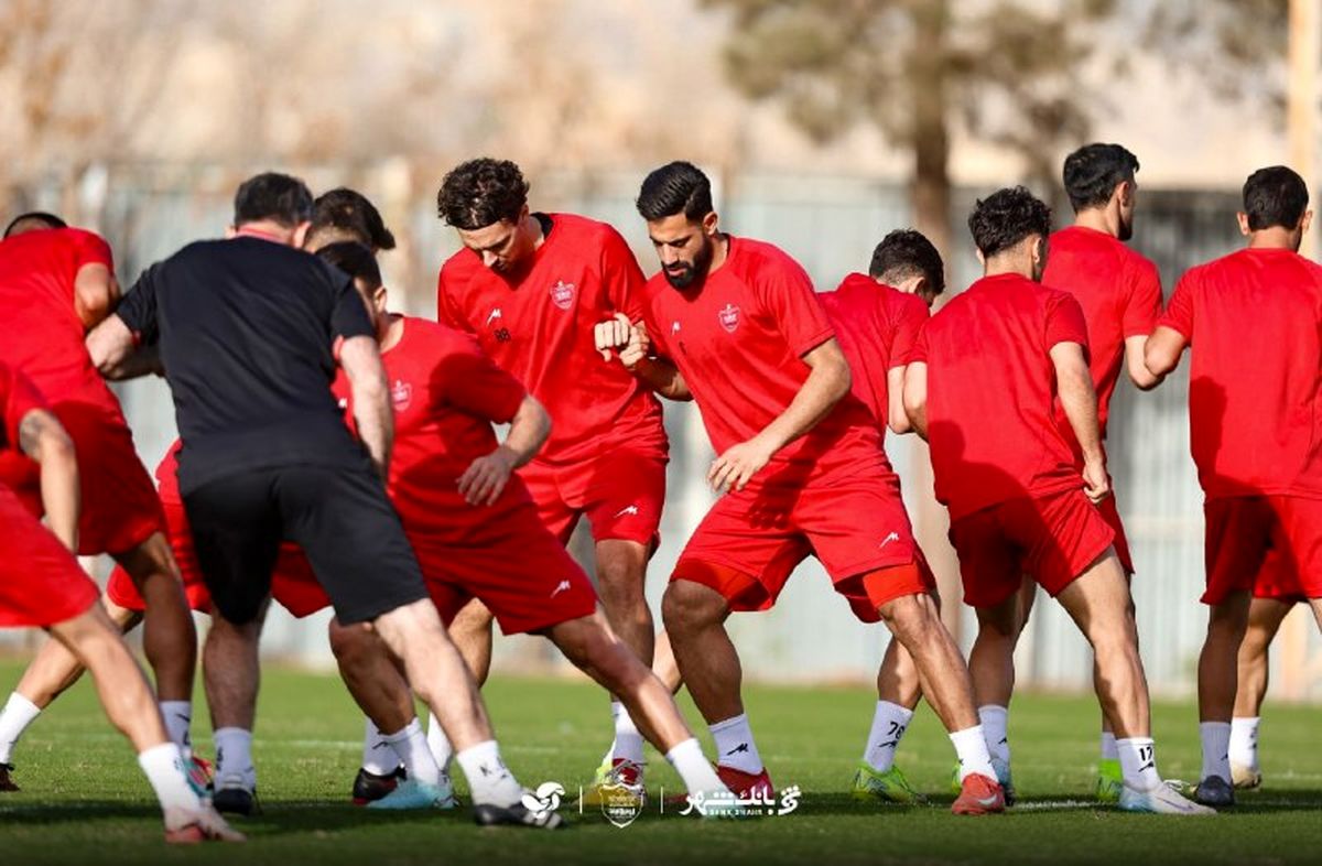 تمرین پرسپولیس سه روز تعطیل شد