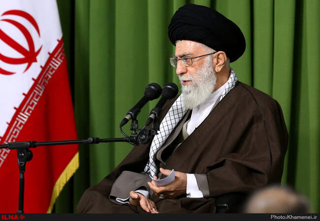 دیدار وزیر امور خارجه، سفیران و مسئولان نمایندگی‌های ایران در خارج از کشور با رهبر