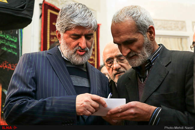 مراسم ختم فرزند احمد توکلی