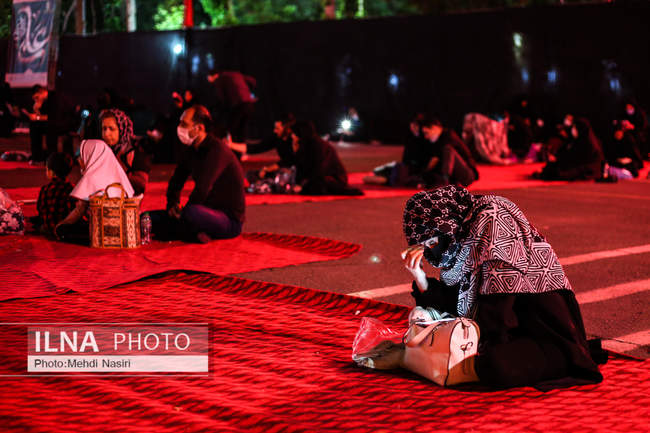مراسم احیای شب بیست و یکم رمضان در ستاد فرماندهی انتظامی تهران بزرگ