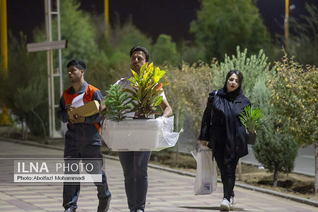 هشتمین نمایشگاه گل و گیاه در یزد