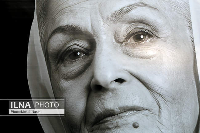 مراسم تشییع ژاله علو 