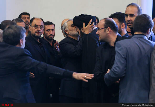 مراسم ترحیم پدر سردار سلیمانی