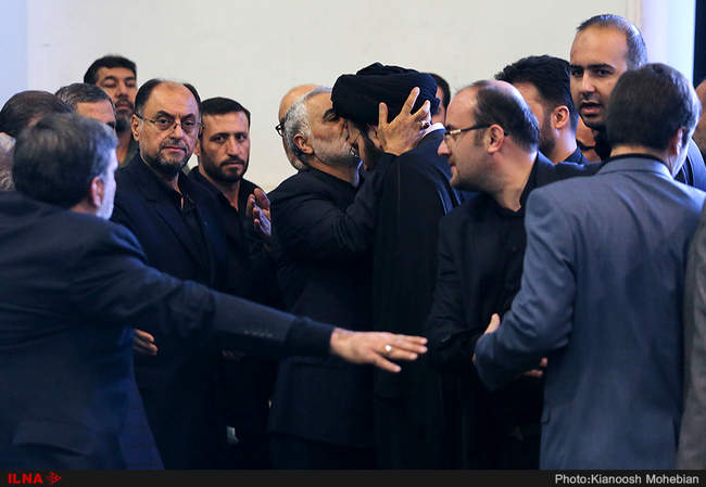 مراسم ترحیم پدر سردار سلیمانی