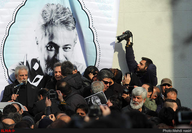 مراسم تشییع پیکر حسن جوهرچی