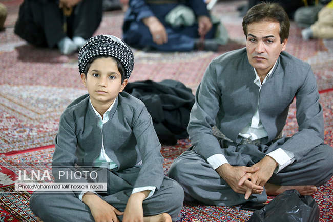  تجلیل از حافظان کل قرآن کریم در مسجد نبی شهرک پردیس سنندج 
