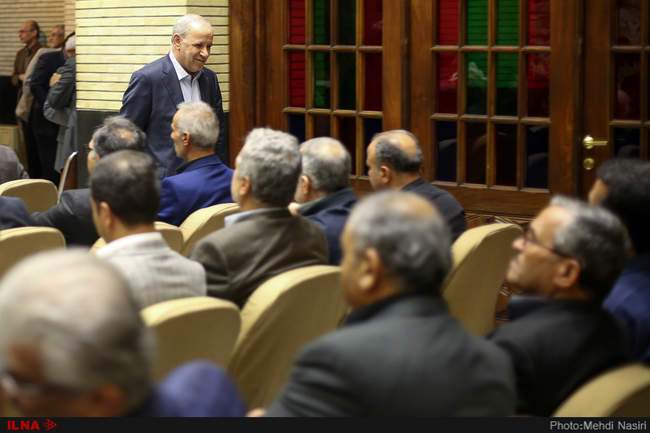 مراسم ترحیم همسر محمد نعیمی‌پور