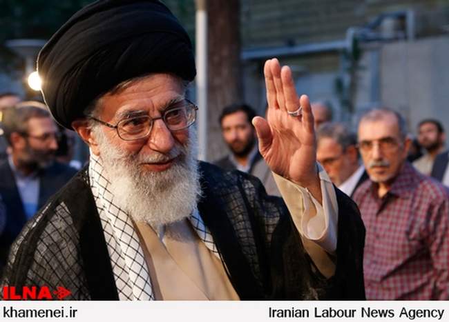 دیدار جمعی از شعرا با مقام معظم رهبری