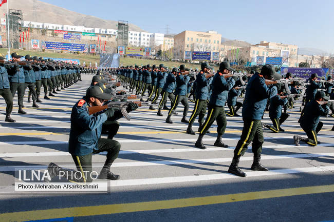مراسم دانش آموختگی دانشگاه علوم انتظامی