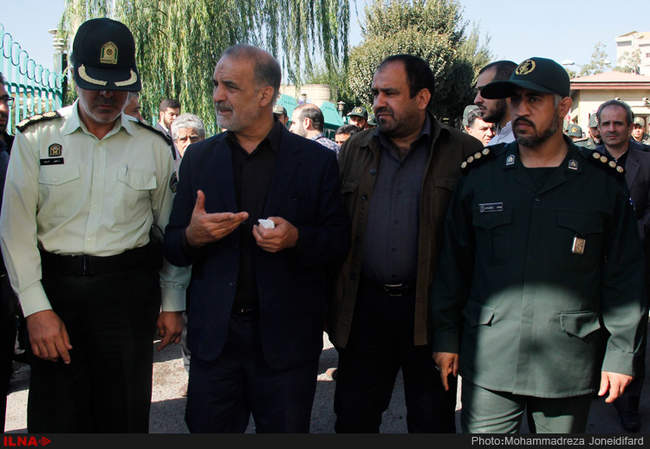 مراسم تشییع خبرنگار شبکه خبر