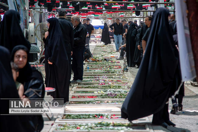 قطعه 42 نماد درد و صبر
