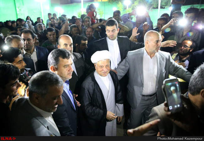 دیدار آیت الله هاشمی رفسنجانی و آیت الله شبیری زنجانی /مشهد