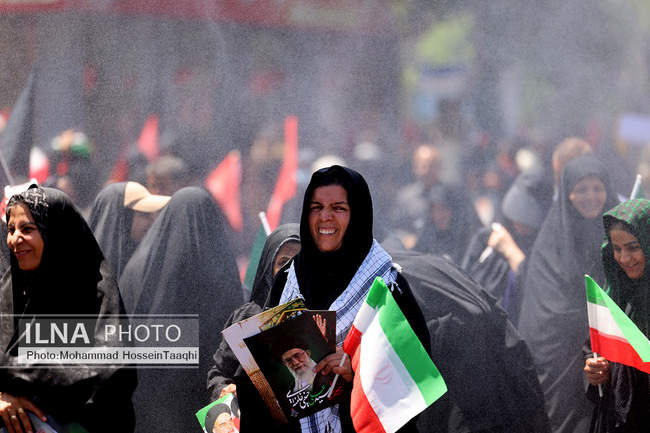 تشییع پیکر مطهر رهبر شهید انقلاب در مشهد / 1