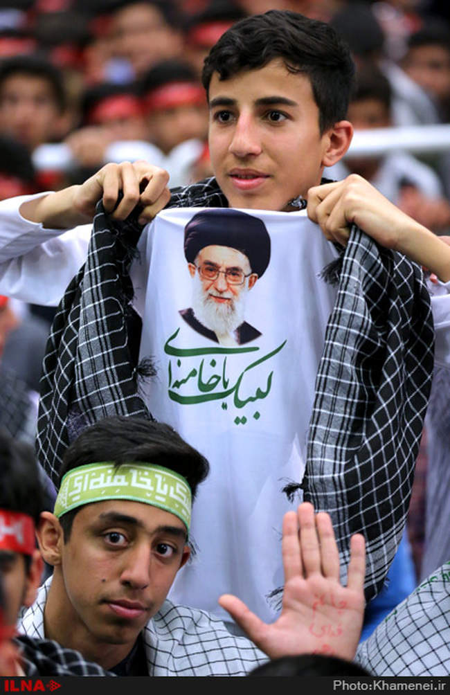 دیدار اعضای انجمن‌های اسلامی دانش‌آموزان با رهبر انقلاب 