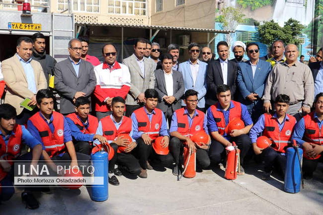 مانور سراسری زلزله در بندرعباس