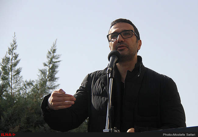 مراسم تشییع پیکر مرحوم افشین یداللهی