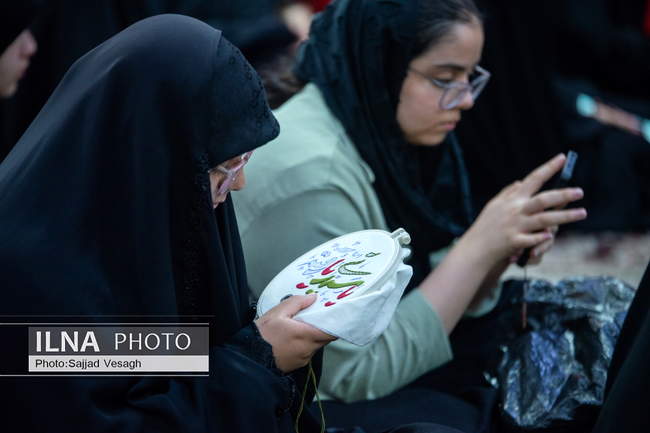 مراسم عزاداری بنات الحسین (ع) در همدان
