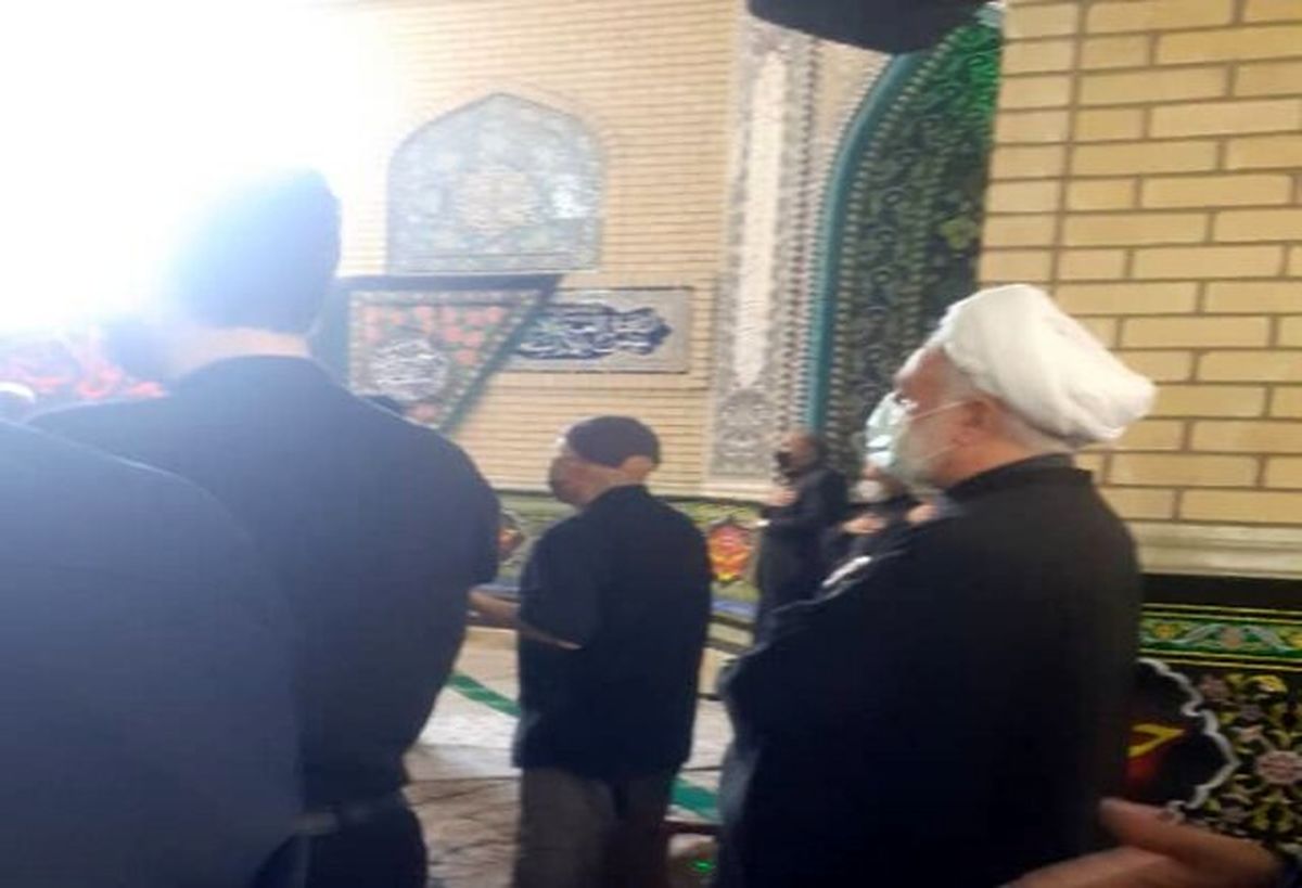 حضور رئیس قوه‌قضاییه در اجتماع عزاداران حسینی
