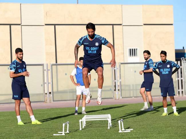 گزارش تصویری تمرین ریکاوری گل گهر سیرجان بعد از دربی کرمان