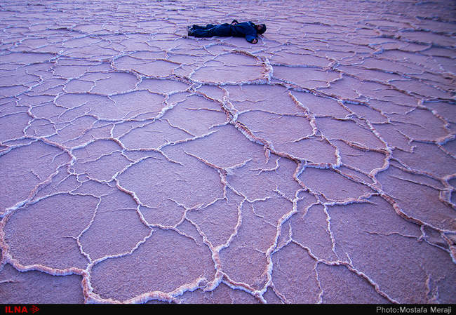 دریاچه نمک حوض سلطان قم