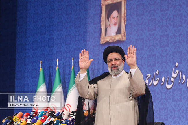  نشست خبری ابراهیم رئیسی